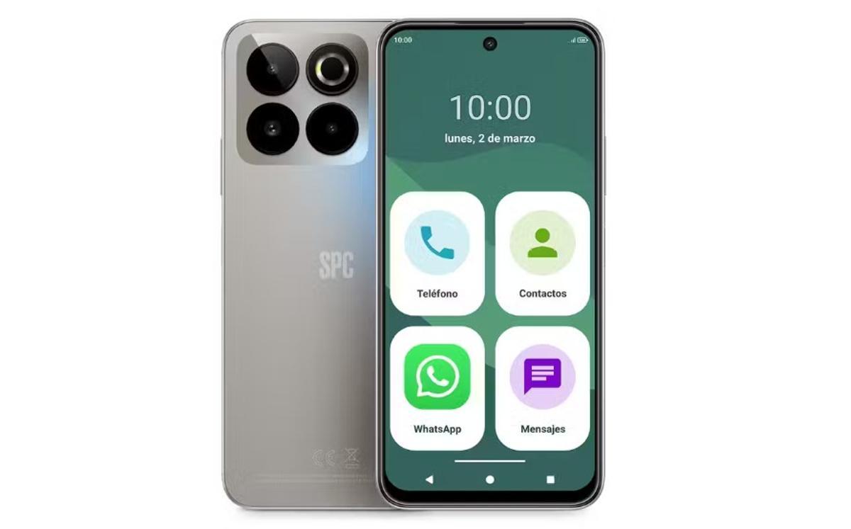 Nuevo móvil para seniors de SPC.
