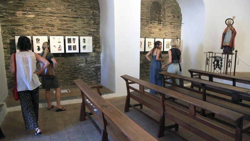 Imatge de l'exposició inaugurada a l'ermita