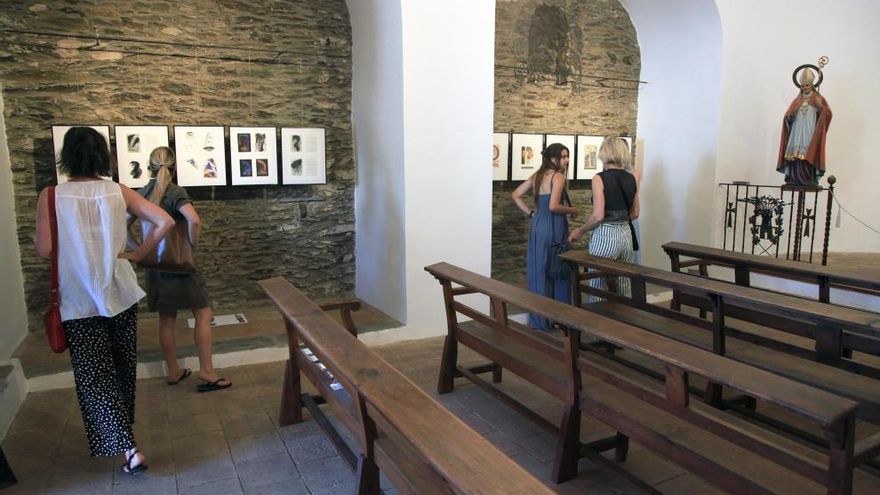 Imatge de l&#039;exposició inaugurada a l&#039;ermita