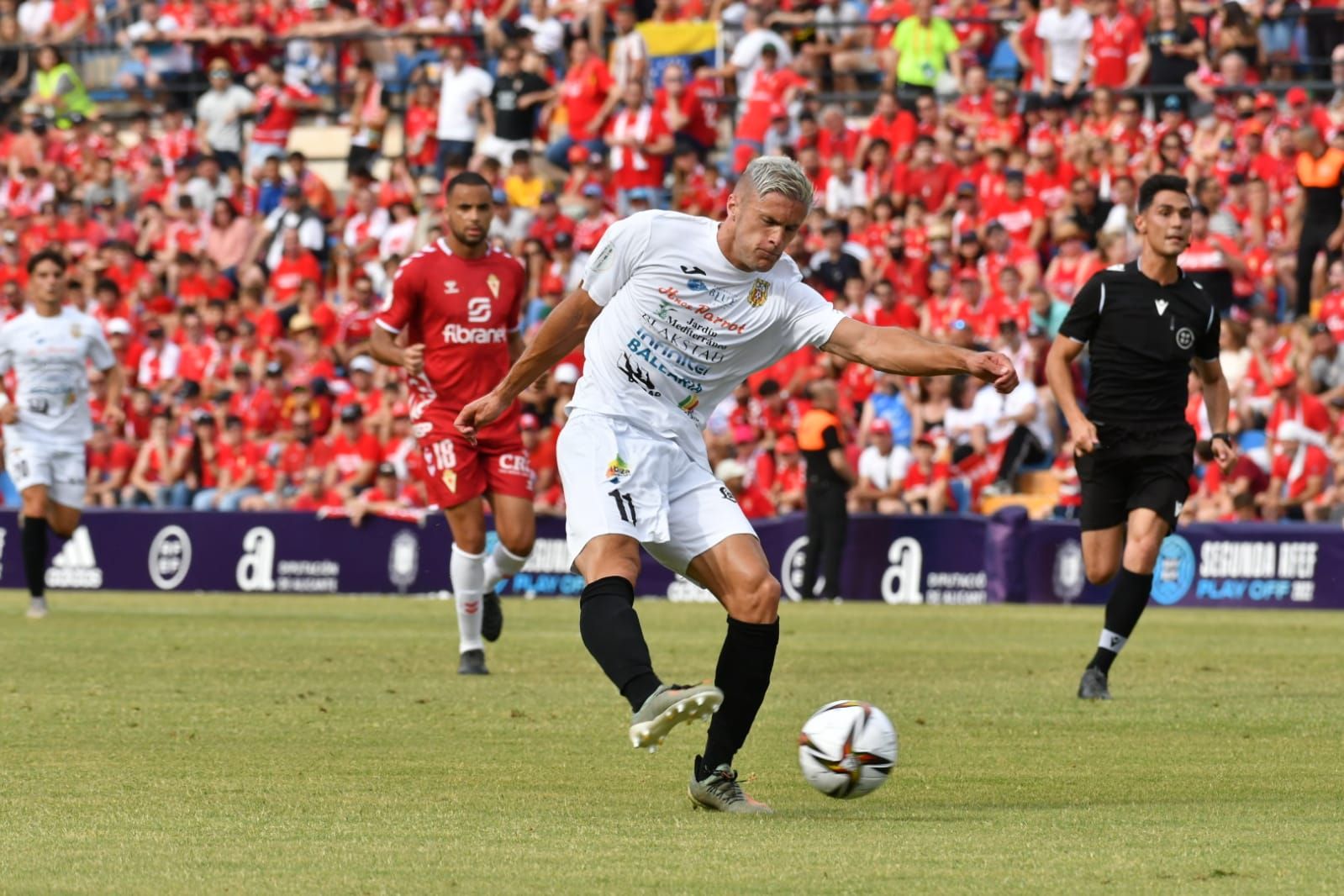 Las imágenes de la final del 'play off' de ascenso a Primera RFEF entre la Peña Deportiva y el Real Murcia