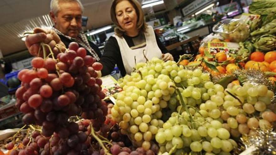 El consumo de uva en Nochevieja asciende a dos millones de kilos