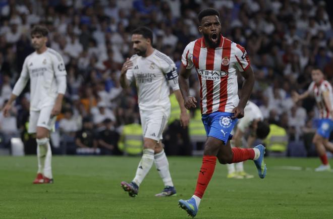 El Girona pesca al Bernabéu davant un Reial Madrid en ruïnes