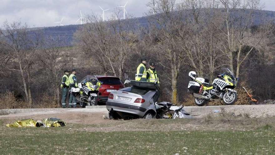 Dos fallecidos en un accidente en la N-122 a su paso por Soria