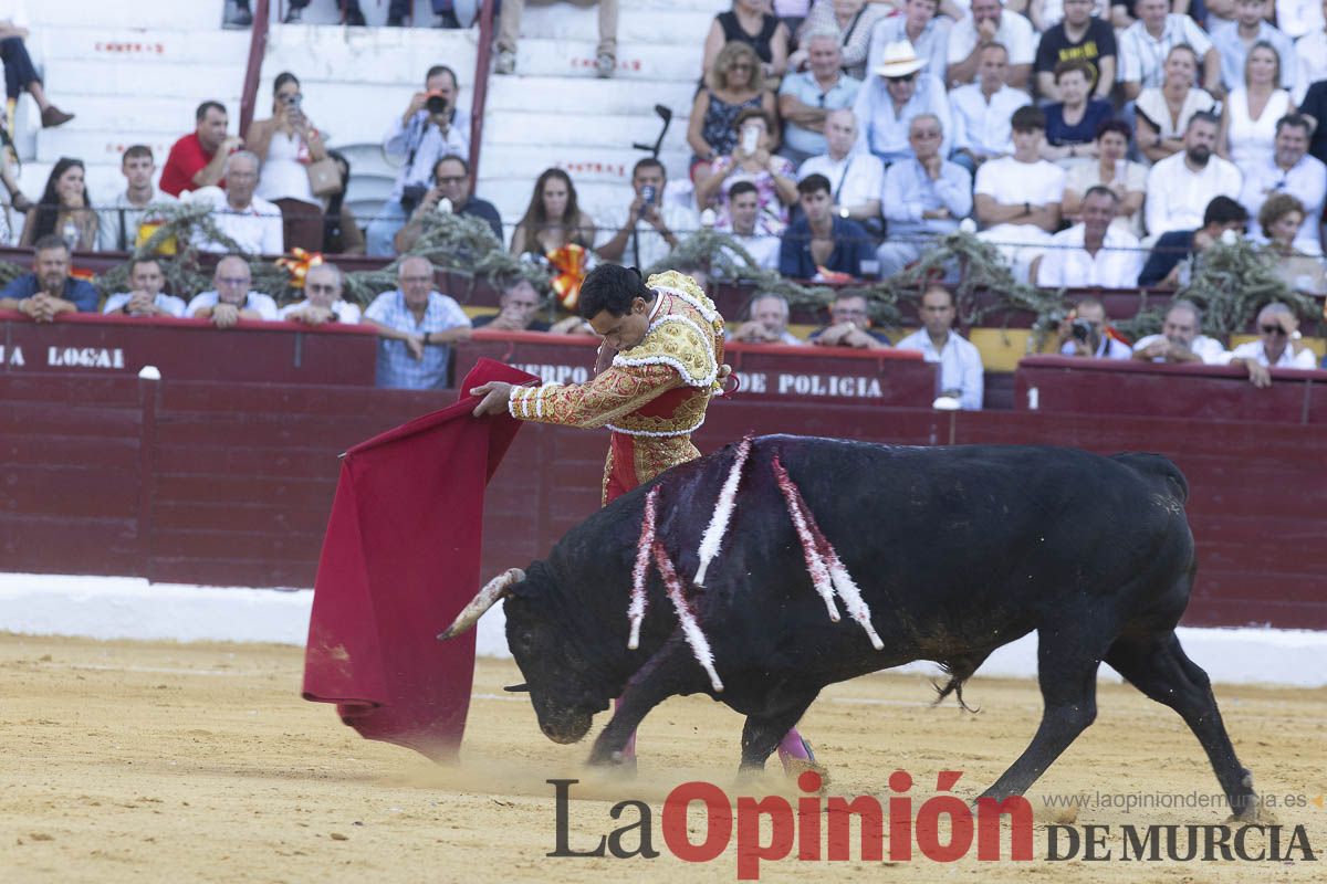 Tercer festejo de la Feria Taurina de Murcia (Talavante, Paco Ureña y Roca Rey), en imágenes