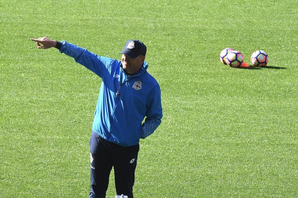 El Dépor prepara en Riazor el duelo de Anoeta