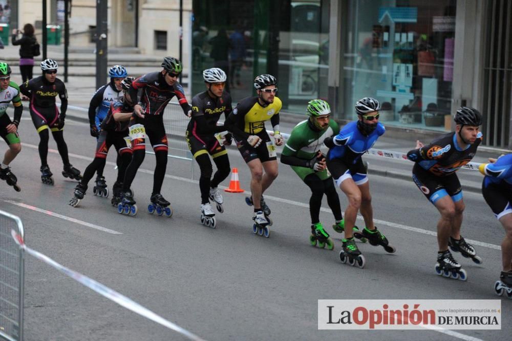 Murcia Maratón. Salida patinadores