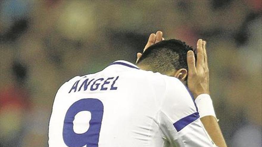 Ángel necesita más puntería