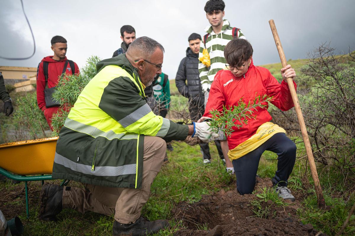 Presentación de la restauración ecológica del Monte de Las Mesas