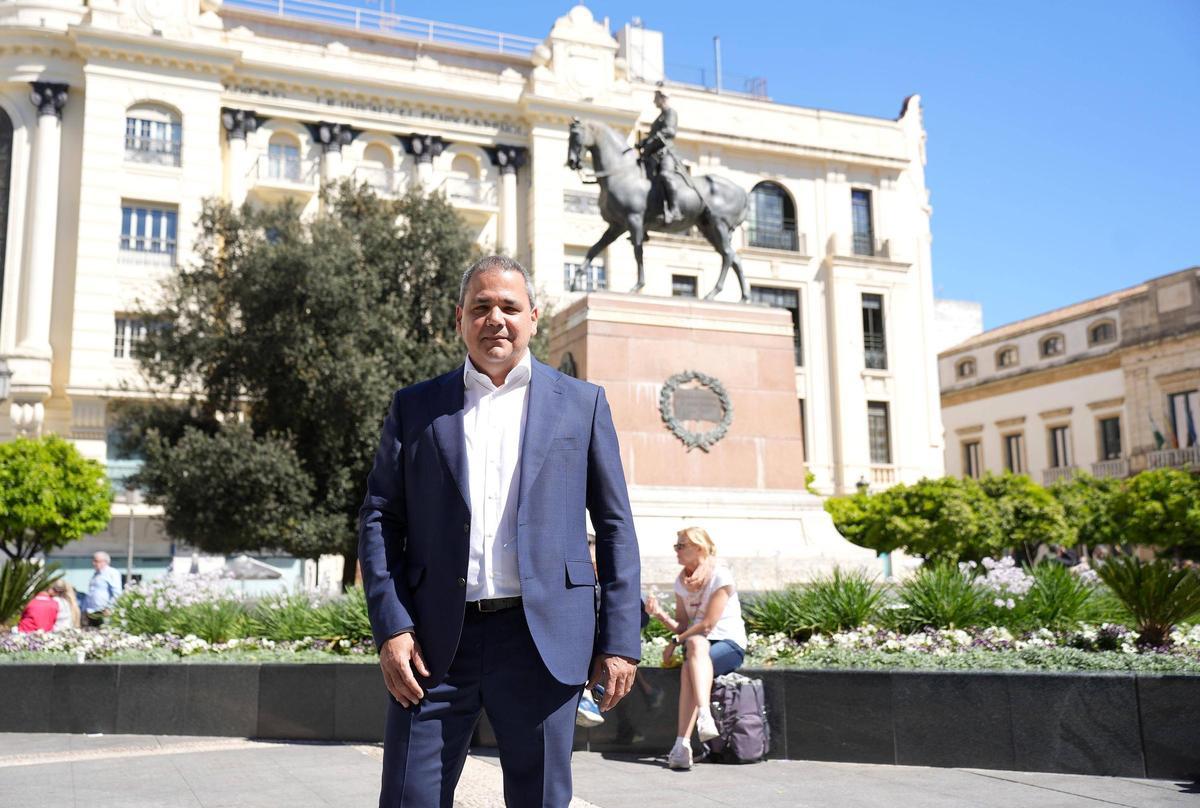 El doctor cordobés Rafael Duarte, jefe de Hematología y Hemoterapia del hospital Puerta del Hierro de Madrid, durante una reciente estancia en Córdoba.