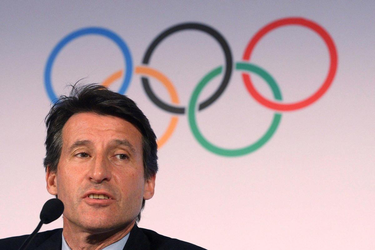 Sebastian Coe, exatleta y presidente de World Athletics.