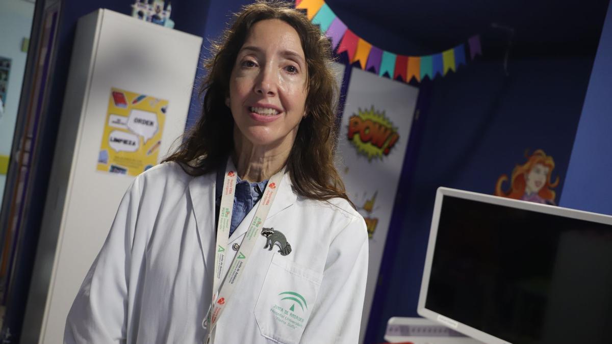 Elena Mateos, especialista en Oncología Pediátrica del hospital Reina Sofía.