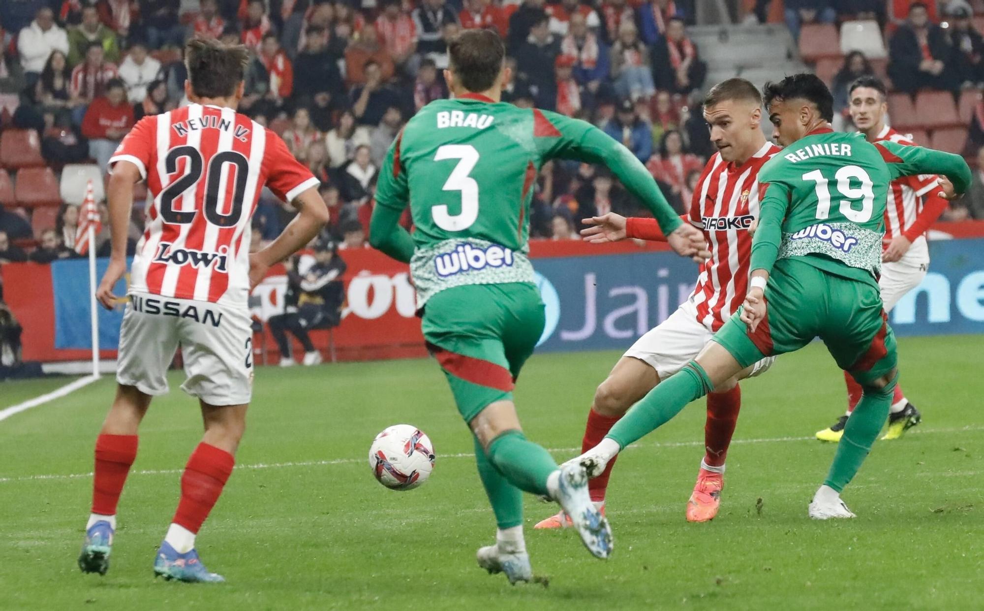 Así fue el partido Sporting-Granada, en imágenes