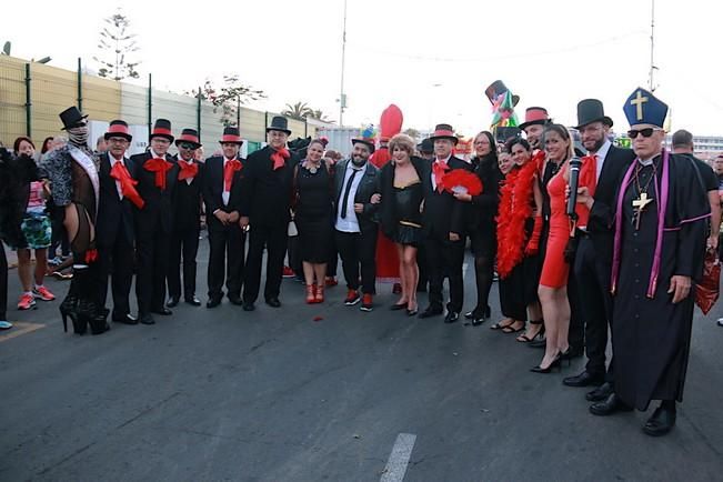 Carnaval de Maspalomas 2017: Fiesta de Carnaval en Playa del Inglés y Entierro de la Sardina