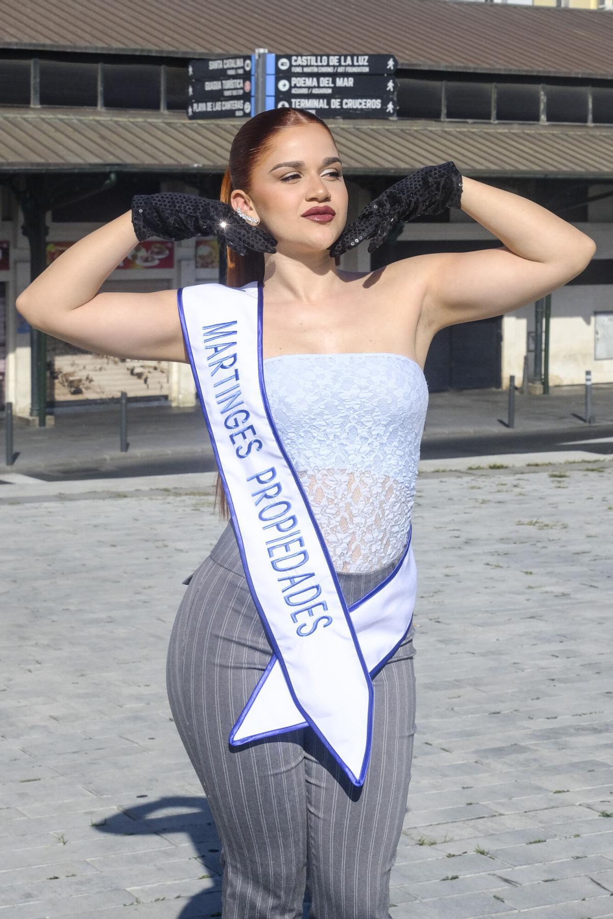 Coraima Martín, candidata a Reina del Carnaval de Las Palmas de Gran Canaria 2026
