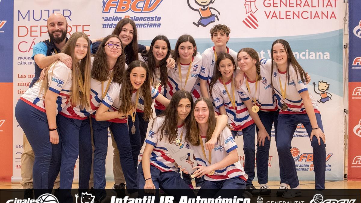 BALONCESTO | El equipo Infantil Autonómico del CB San Blas de Alicante se clasifica para el campeonato de España