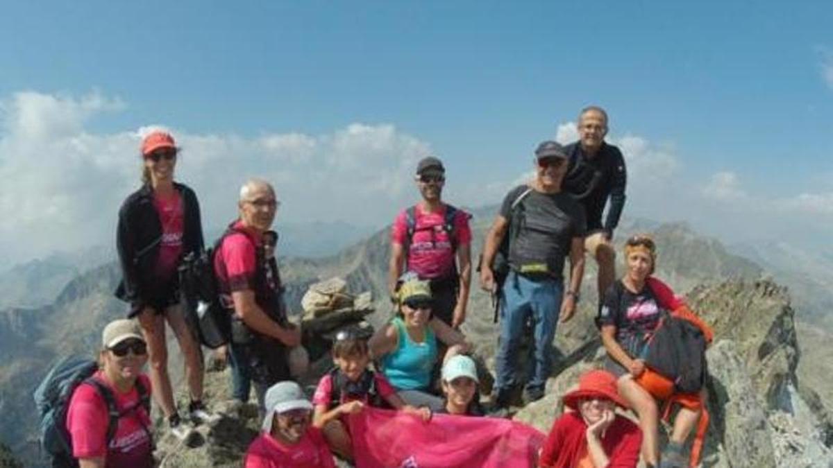 El Club Excursionista de l’Anoia ascendeix al Tuc de Saboredo i el Pic d’Amitges