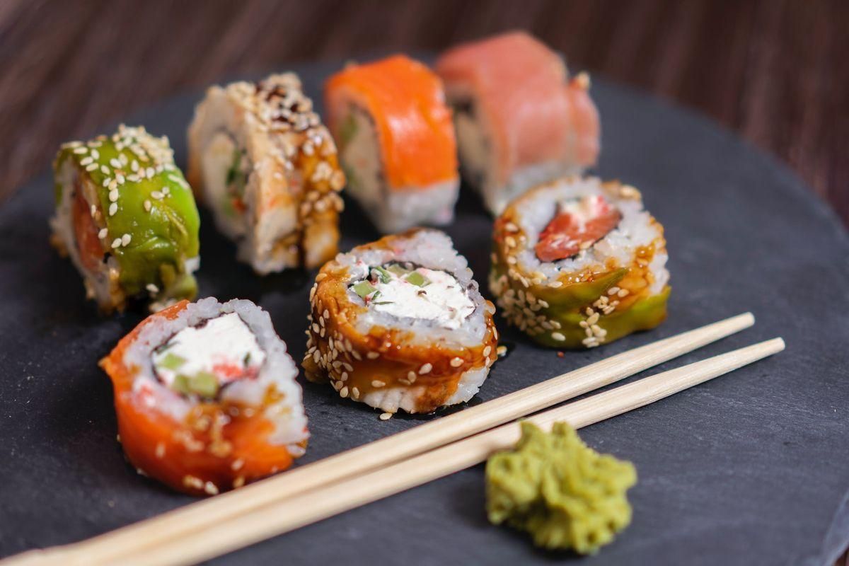 El sushi demasiado frío no sabe a nada.