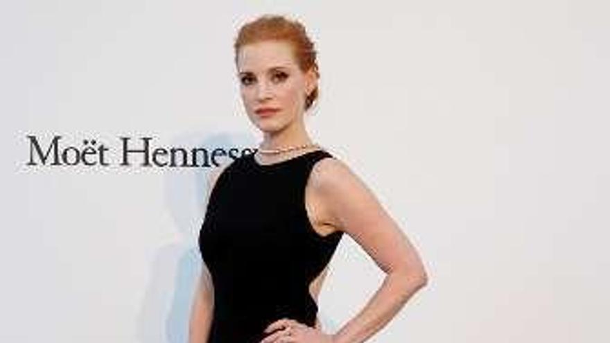 La actriz Jessica Chastain.