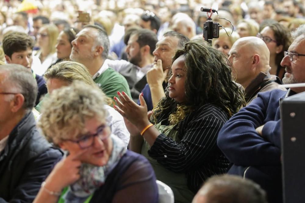 Acto de campaña de Vox en Murcia