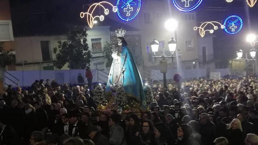 La Virgen de Yecla vuelve al santuario