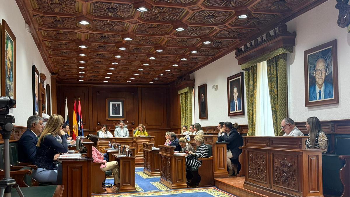 Pleno del Ayuntamiento de Telde.