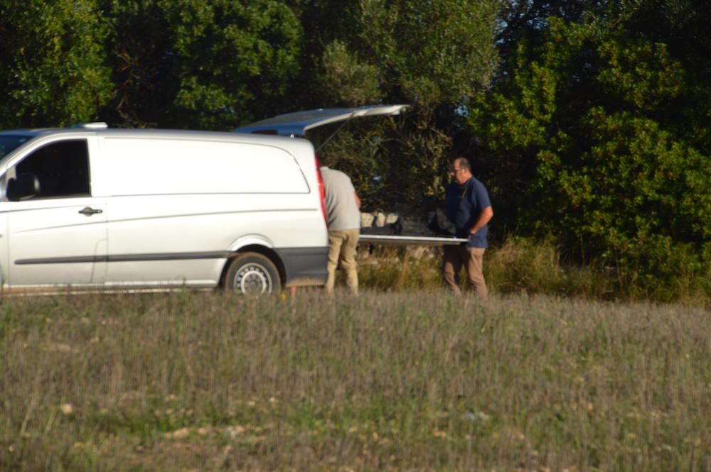 Levantamiento de los dos últimos cadáveres encontrados tras las inundaciones en Sant Llorenç