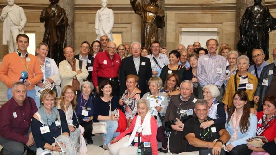 El grupo de mallorquines visita el &#039;Hall of Fame&#039; del Capitolio y la Casa Blanca