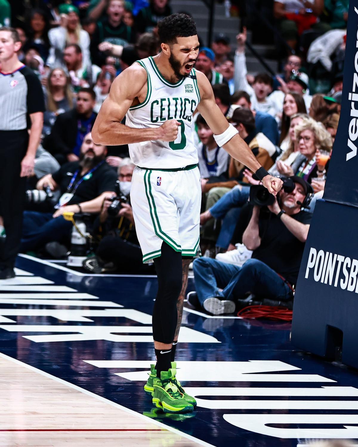 Jayson Tatum, de los Celtics.