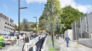 Barcelona tendrá su primera rampa mecánica en verano de 2027 tras una obra de 7 millones