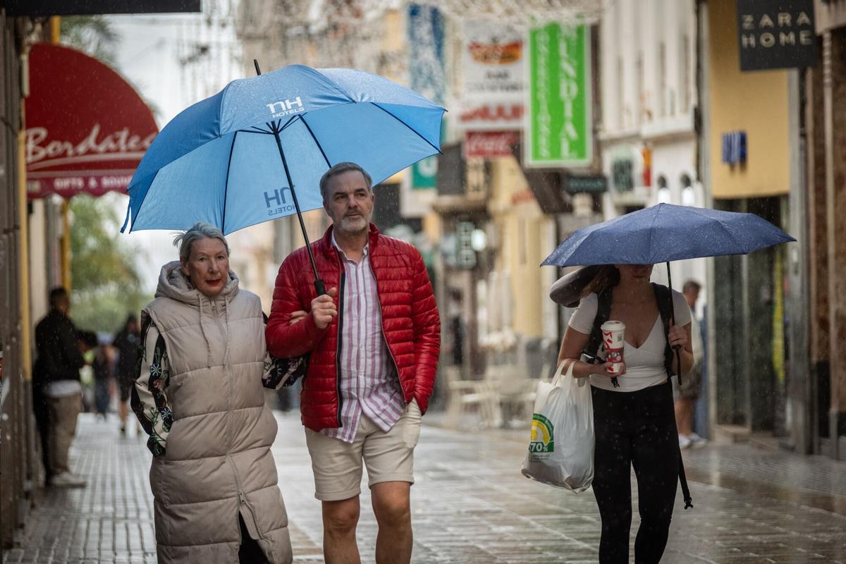 Borrasca Francis en Tenerife.