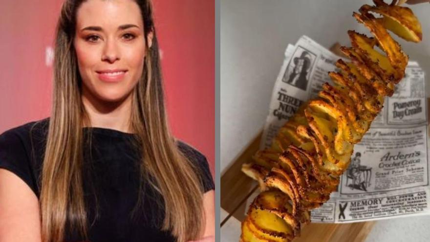 La receta más fácil de la jurado de Masterchef para preparar las patatas acordeón más crujientes en tu freidora de aire