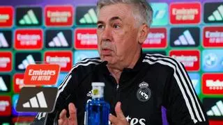 Ancelotti, "encantado" de ir en autobús a Cáceres y tajante con el racismo a Vinicius: "Tolerancia cero"