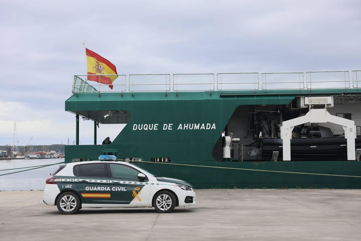 En imágenes: Así son las entrañas del "Conde de Ahumada", el buque más moderno de la Guardia Civil