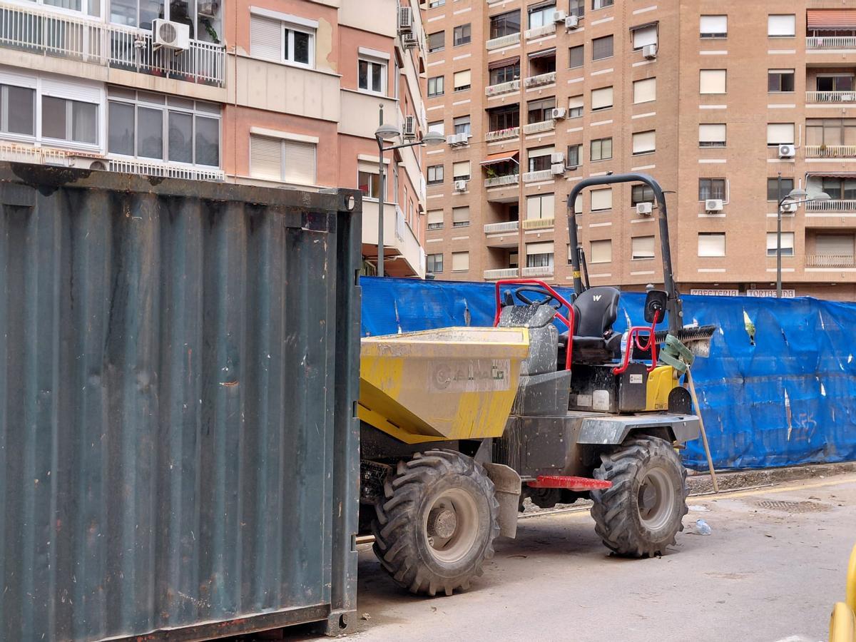 Obras en Giorgeta y Pérez Galdós