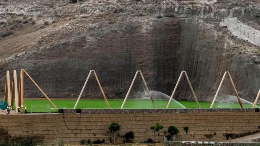 La instalación de Barranco Seco, el pasado octubre, en imagen de archivo.