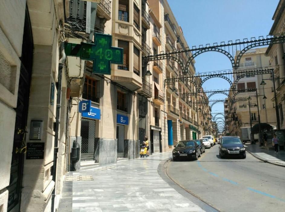 Los termómetros rozan los 40 grados en Alcoy