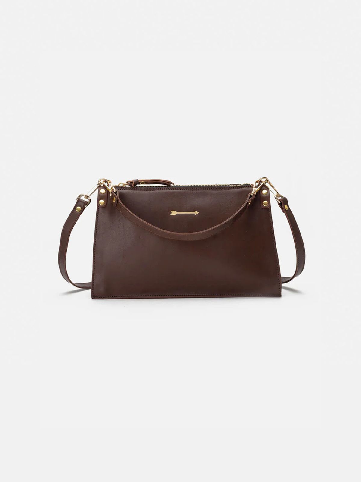 Modamoda De - T144 - Ital Leather Shoulder/shoulder Bag
