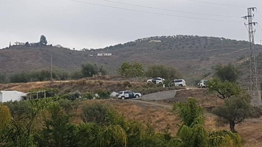 La Guardia Civil está revisando el entorno de Arenas en la búsqueda de Dana.