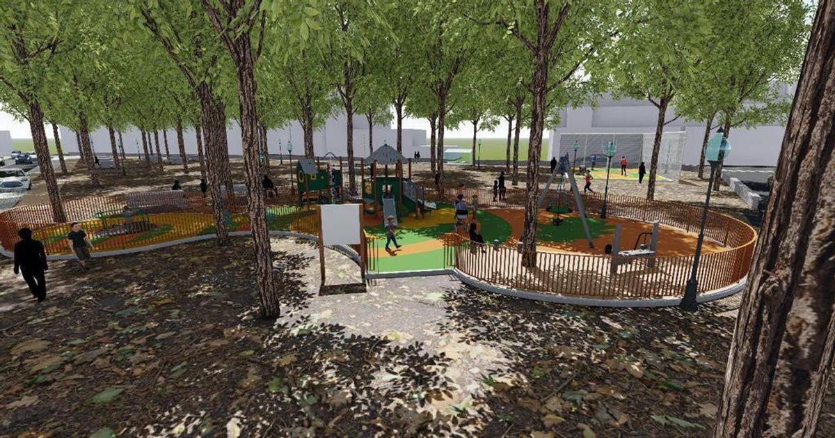 Proyecto de renovación del área de ocio de la Carballeira do Cacharado, en A Cañiza. | D.P.