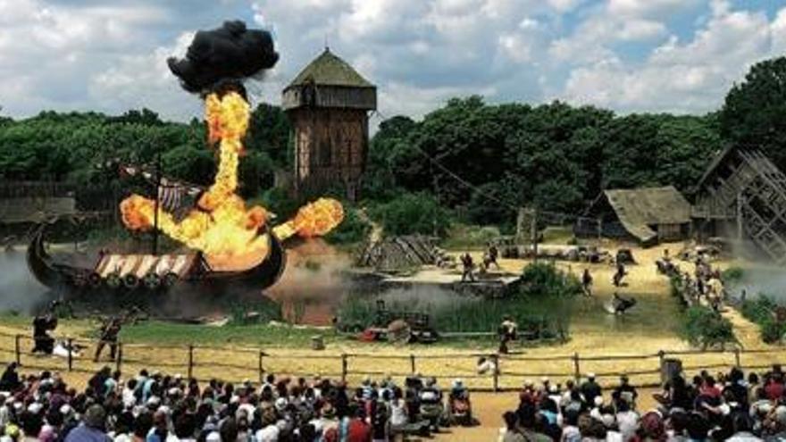 El parc temàtic Puy du Fou, a Nantes.