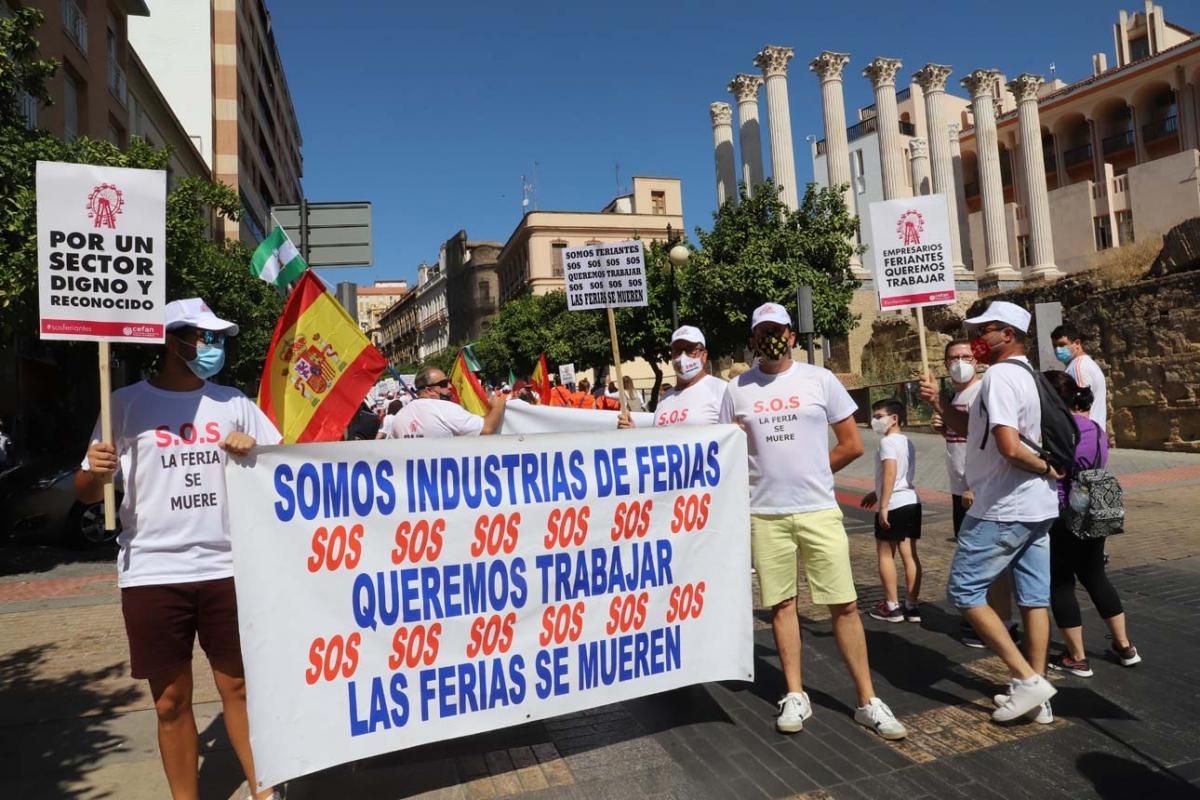 Los feriantes se sienten olvidados