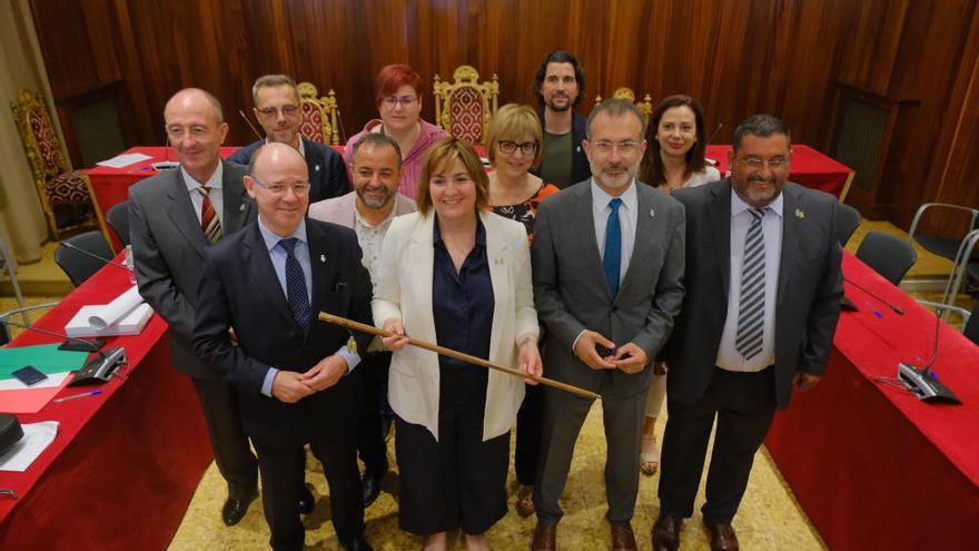 Actual equip de govern el dia de la investidura.