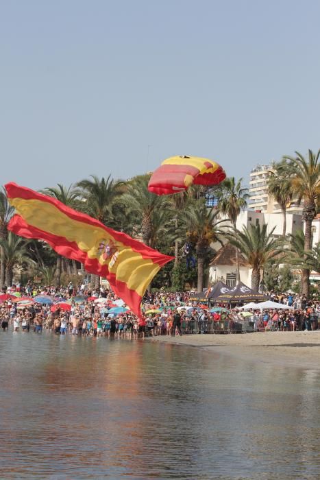 El Rey preside el festival aéreo de la Academia del Aire en Murcia