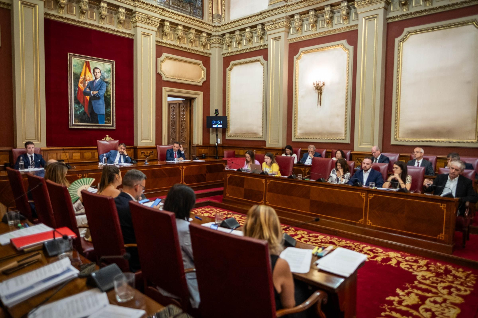 Pleno de Santa Cruz de Tenerife