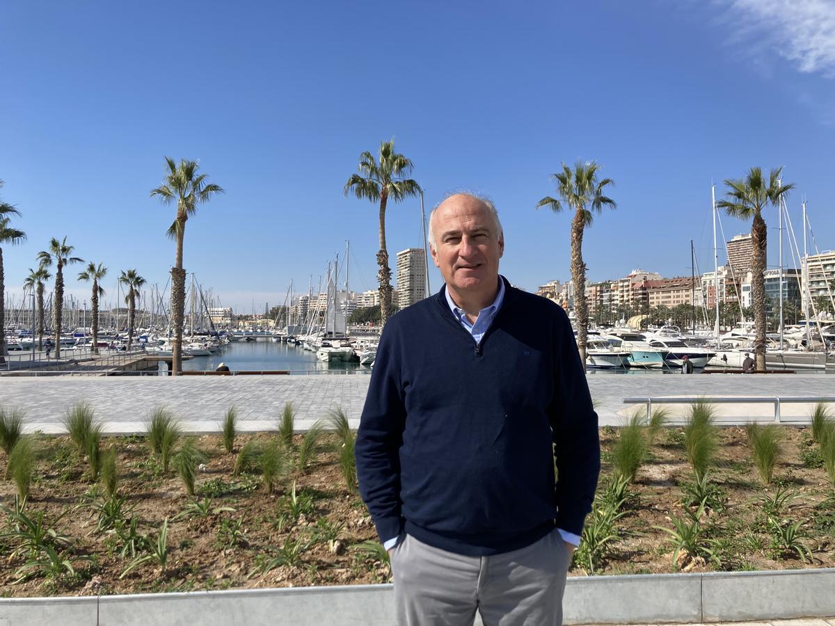 Fernando Benzo Sáinz, este viernes, en Alicante