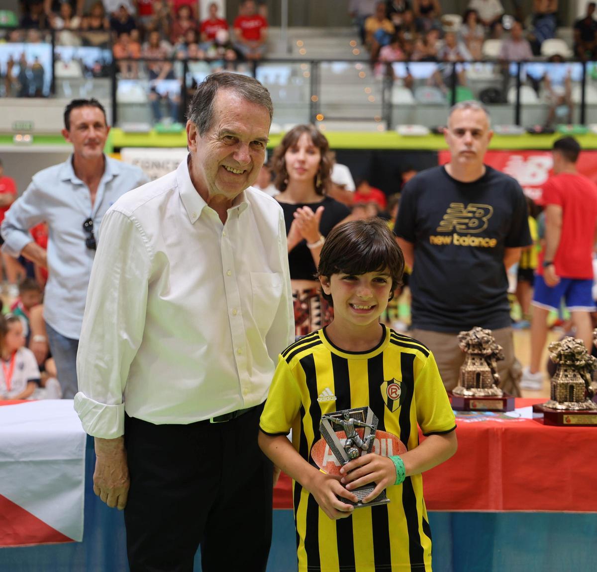 La entrega de medallas de la Vigo Cup, en imágenes