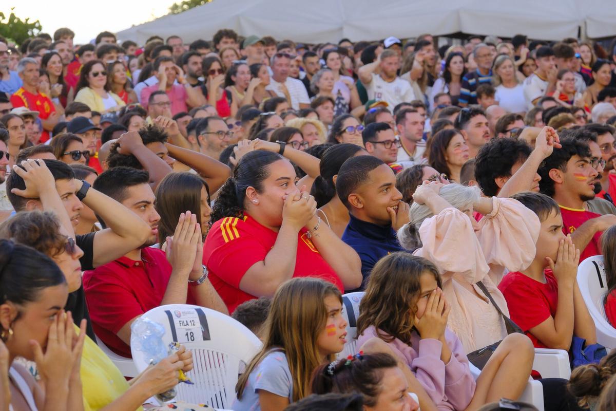Partido Francia # España de semifinales del Mundial de fútbol