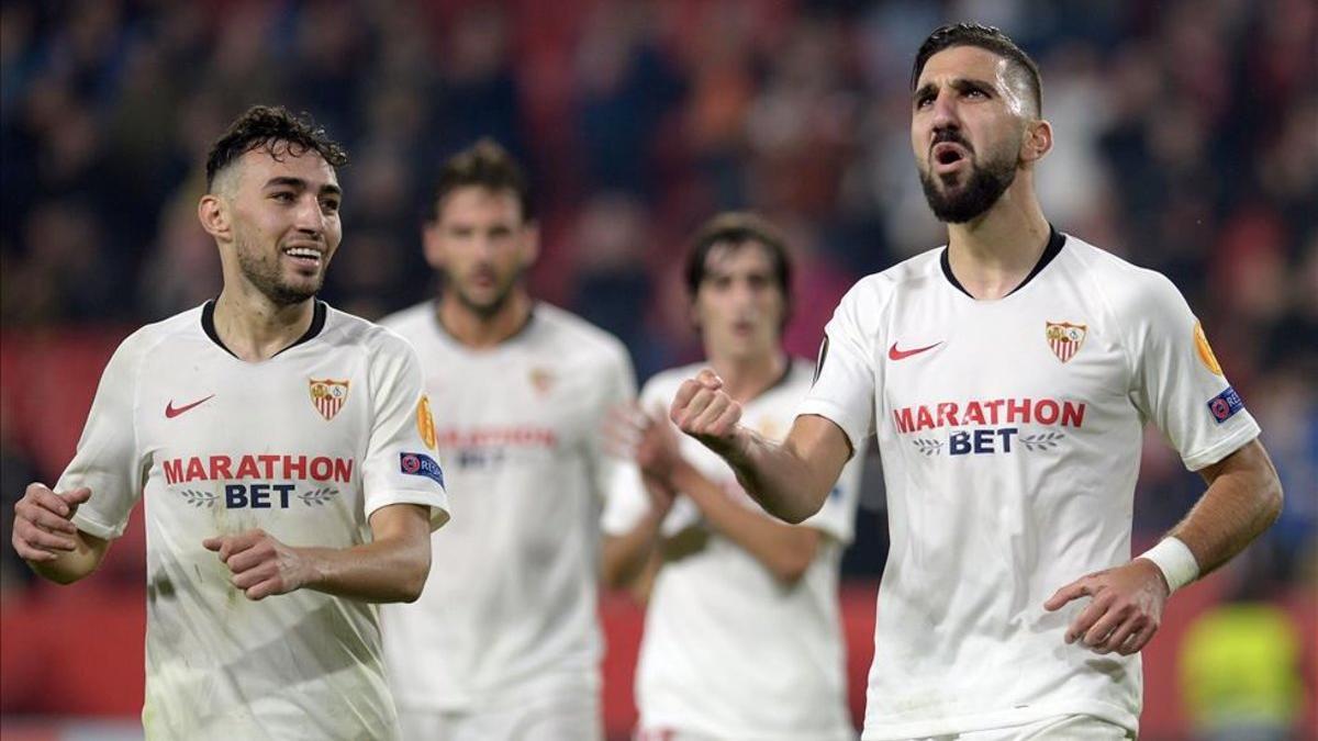 Sevilla sigue firme en la Europa League