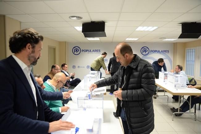 VOTACIONES EN EL PP DE CANARIAS