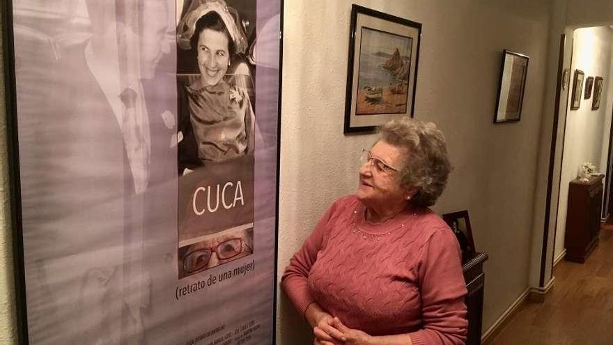 Luanco despide a "Cuca, la montañesa", vecina muy querida en la villa que dio el salto a la gran pantalla